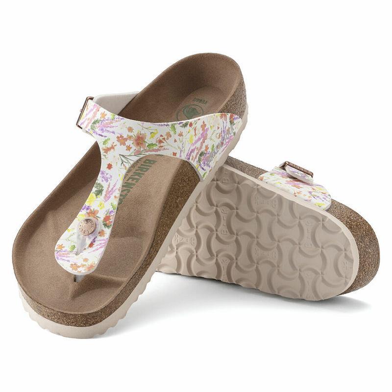 Gizeh Birkenstock Vegan Summer Birko Flor Damske Viacfarebný | SK 98LIS